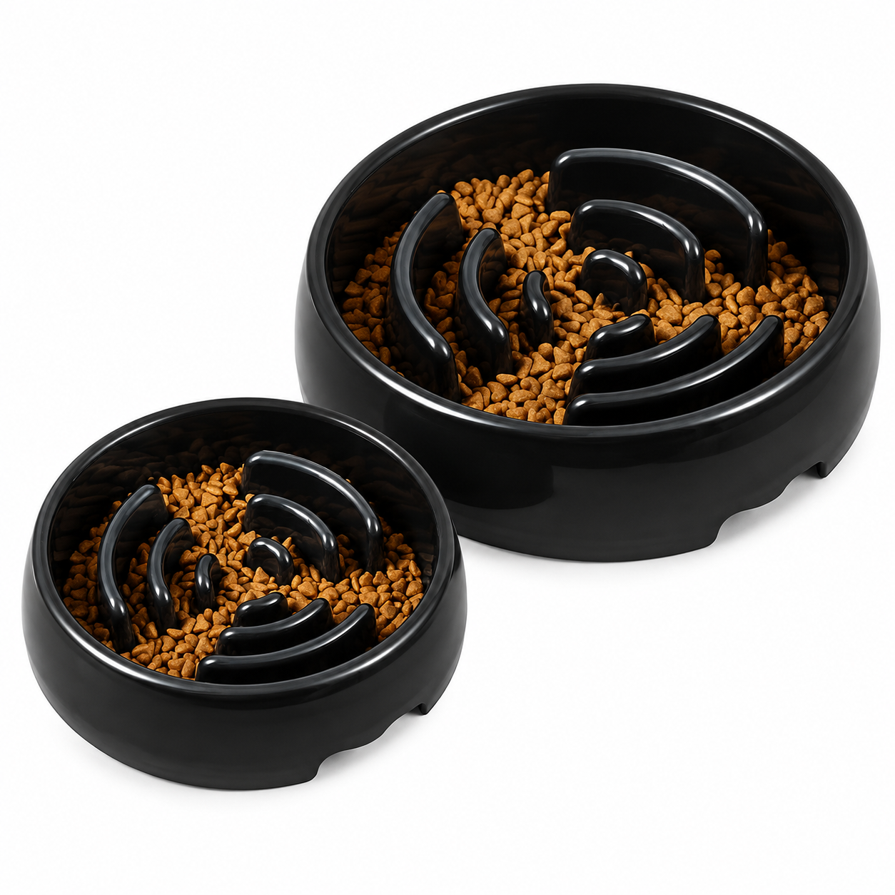 Yyoupet Slow Feeder Dog Bowl — Maze Puzzle Bowl for Fast Eaters, Anti-Gulp & Bloat Prevention